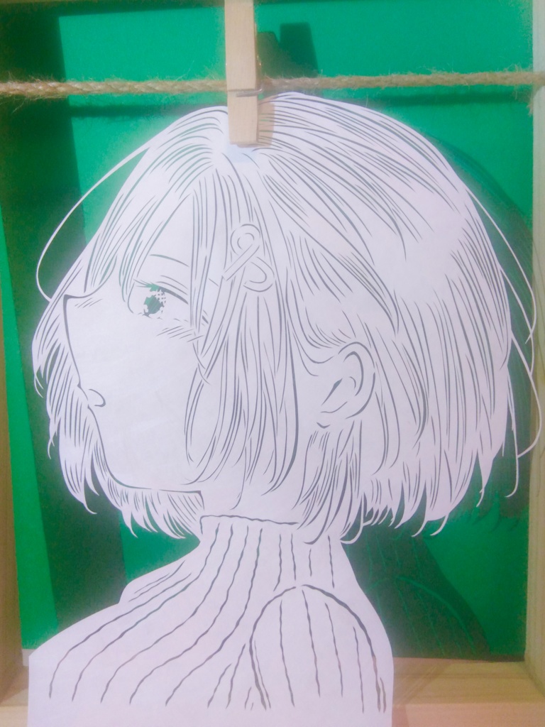 切り絵 白雪巴【にじさんじ】【非公式】104