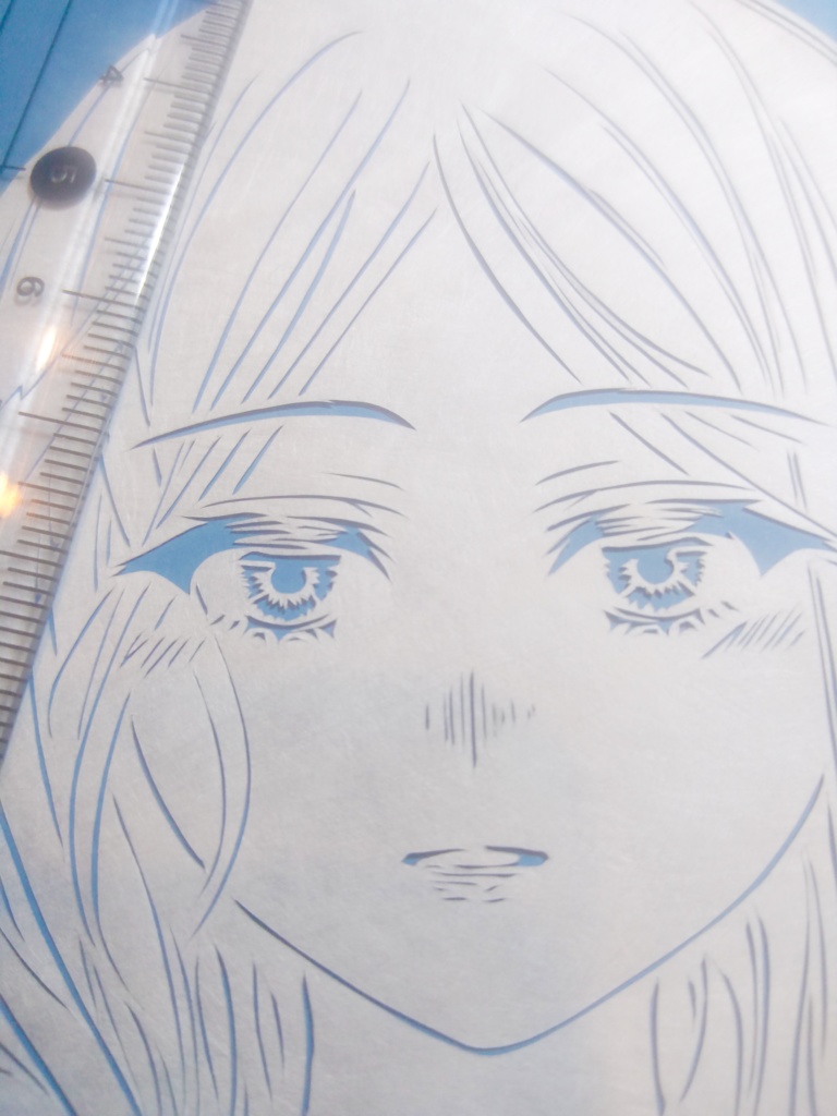 切り絵 白雪巴【にじさんじ】【非公式】105