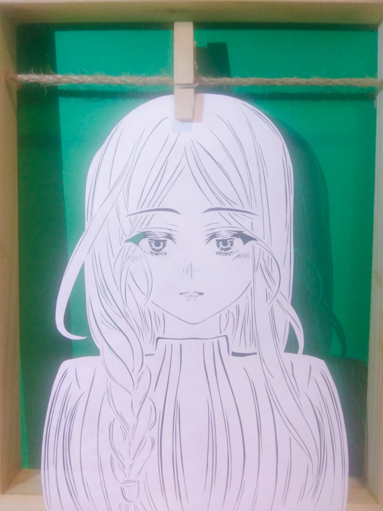 切り絵 白雪巴【にじさんじ】【非公式】105