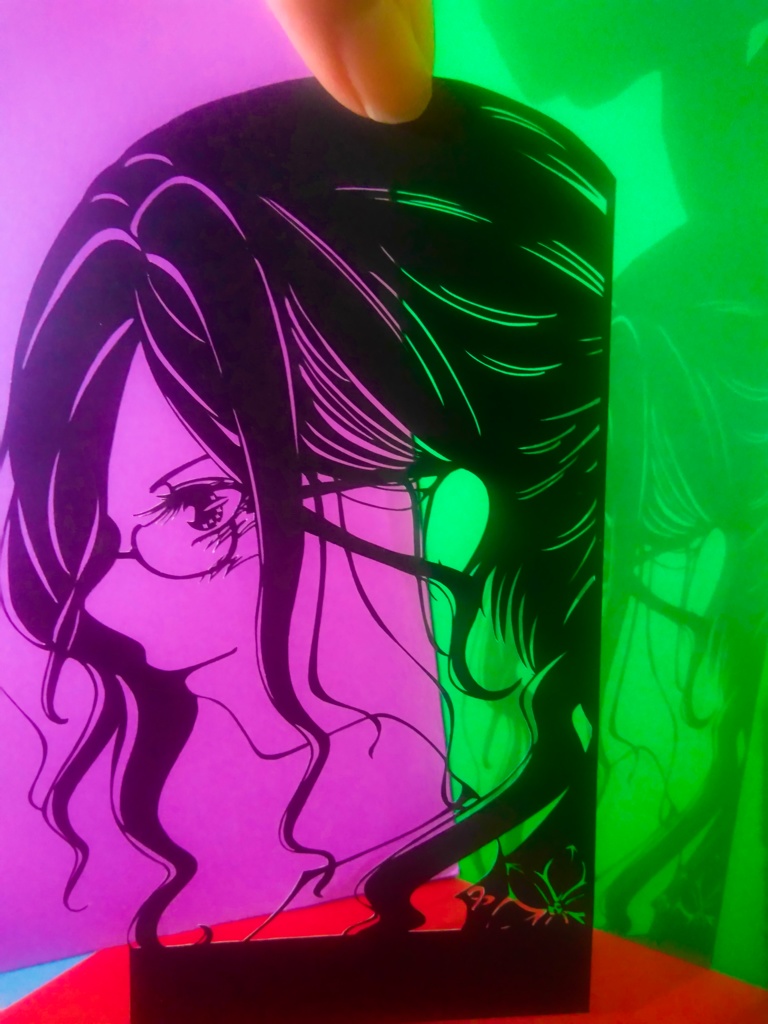 切り絵 白雪巴【にじさんじ】【非公式】101