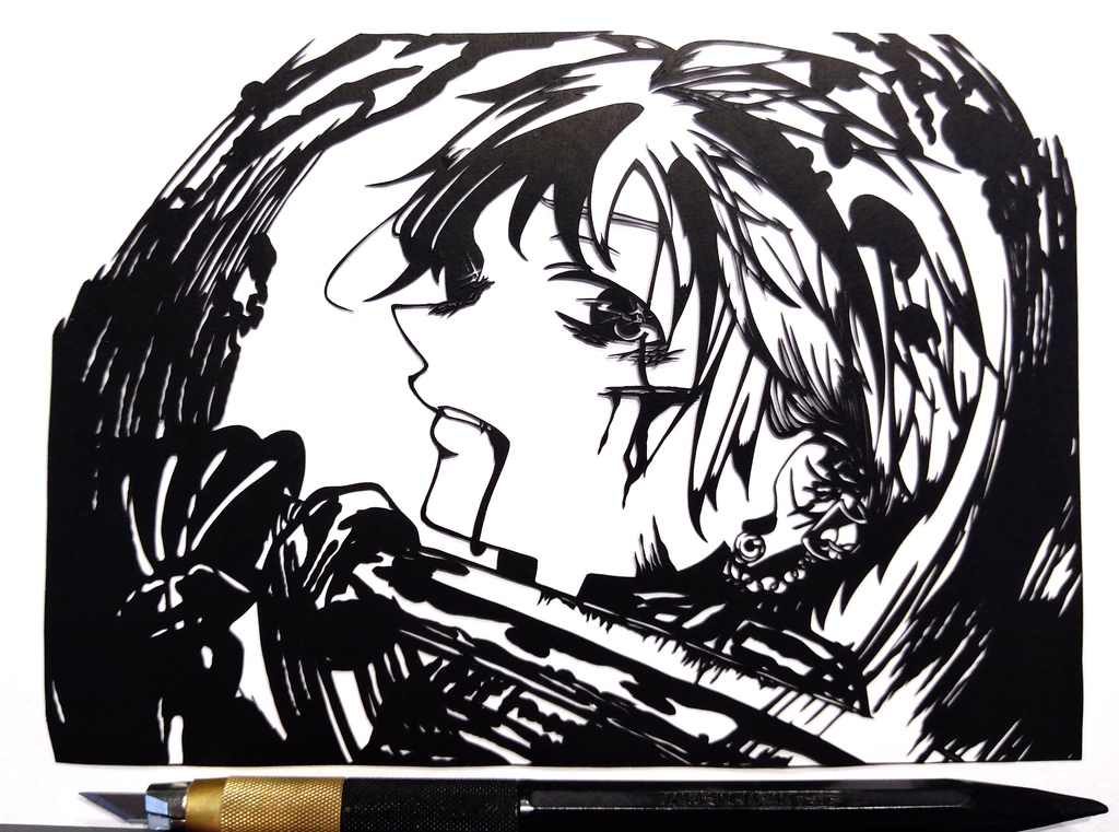 切り絵 鈴木勝【にじさんじ】【非公式】101