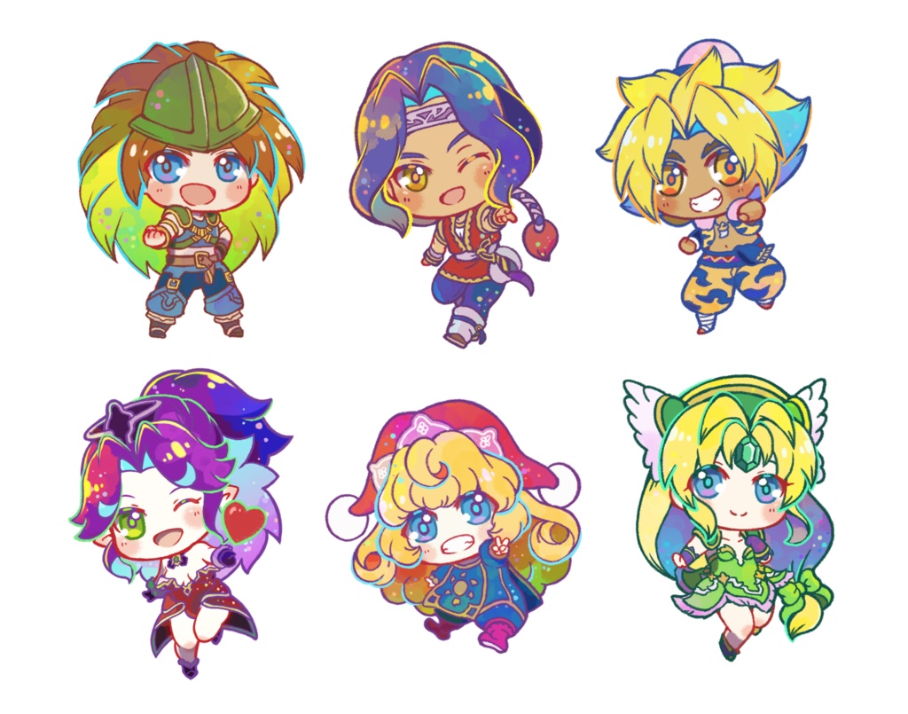 ミニステッカー