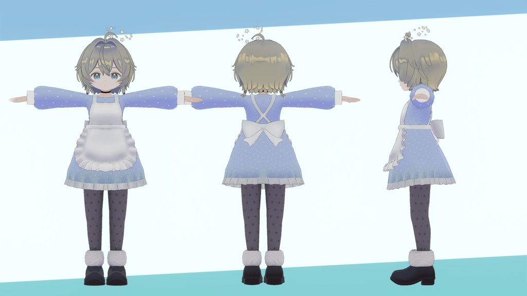 ちいさな三つ編みショート(キプフェル・まめひなた・ミミステラ対応)