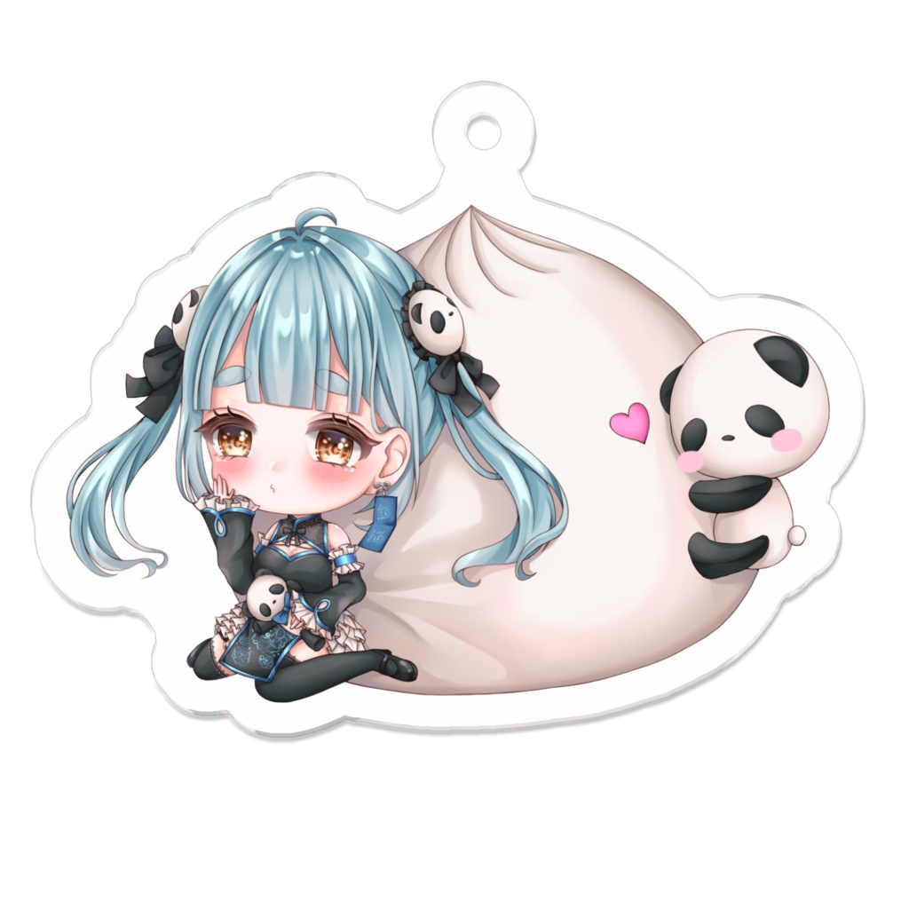 中華まんアクキー