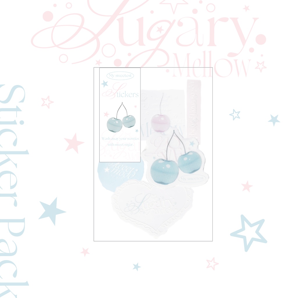 【Sugary Mellow】Sticker Pack