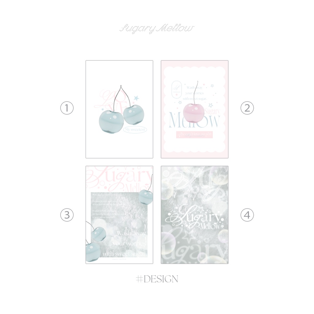 【Sugary Mellow】Postcard