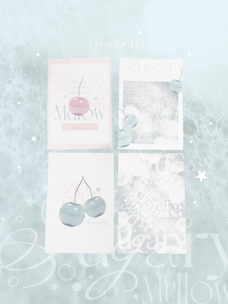 【Sugary Mellow】Postcard