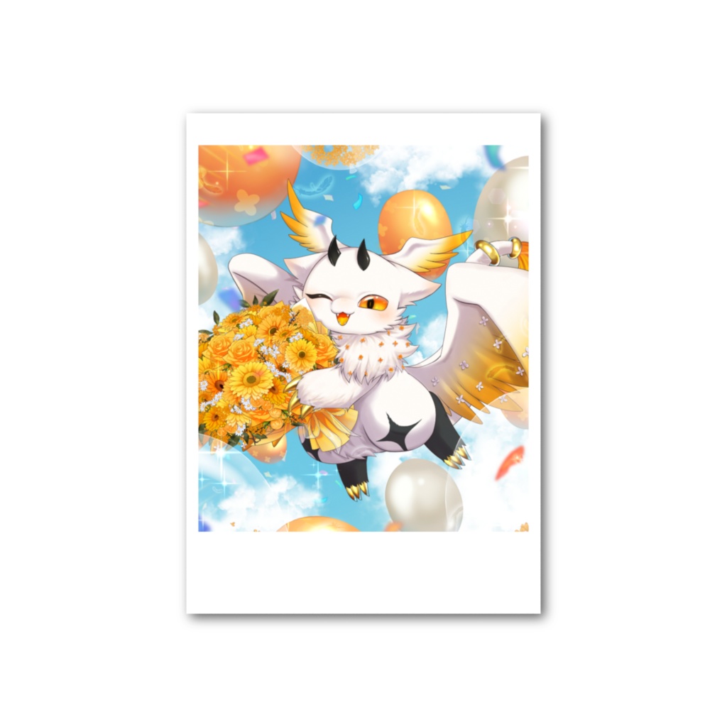 【誕生日記念グッズ】チェキ風カード