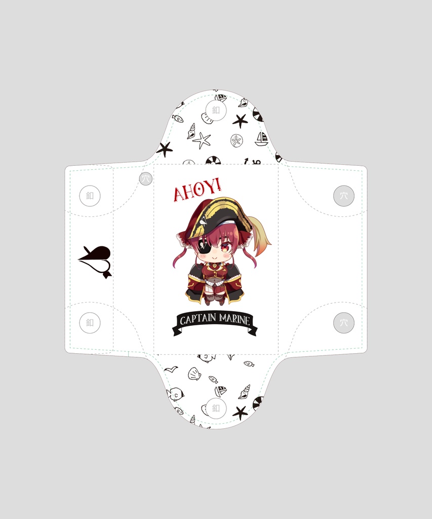 宝鐘マリン オーロラマルチクリアケース