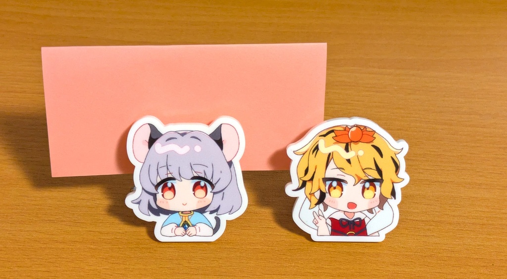 3way寅丸星&ナズーリンアクリルバッチセット