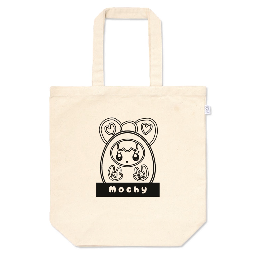 モノクロもちだるまぴえんトート