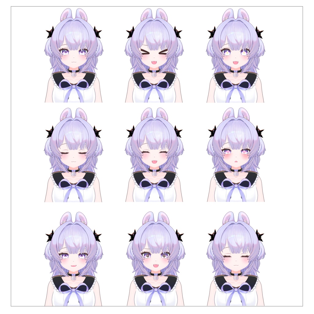 [OPEN SALE!!]  オリジナル3Dモデル 「ミンキー」Minky - NaKI - 4/4