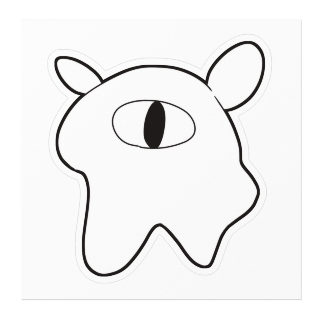 二周年記念みずかめマスコットシール(ver.ふかみ)