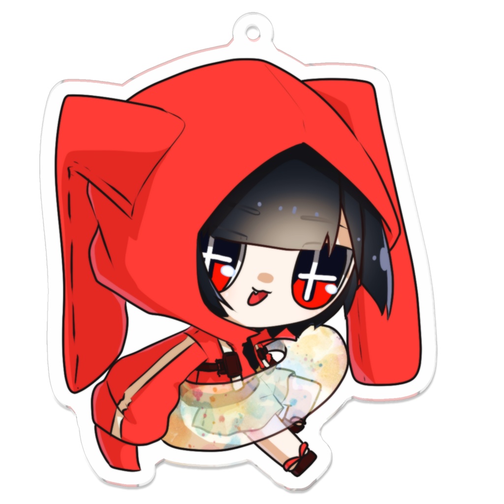 二周年記念みずかめ夏服アクリルキーホルダー