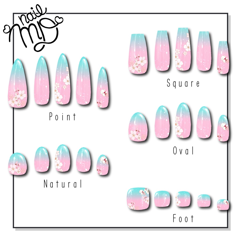 【リリースセール中】【MDollnail対応】Spring Magic【Nail&Particle】#Nana_Hana