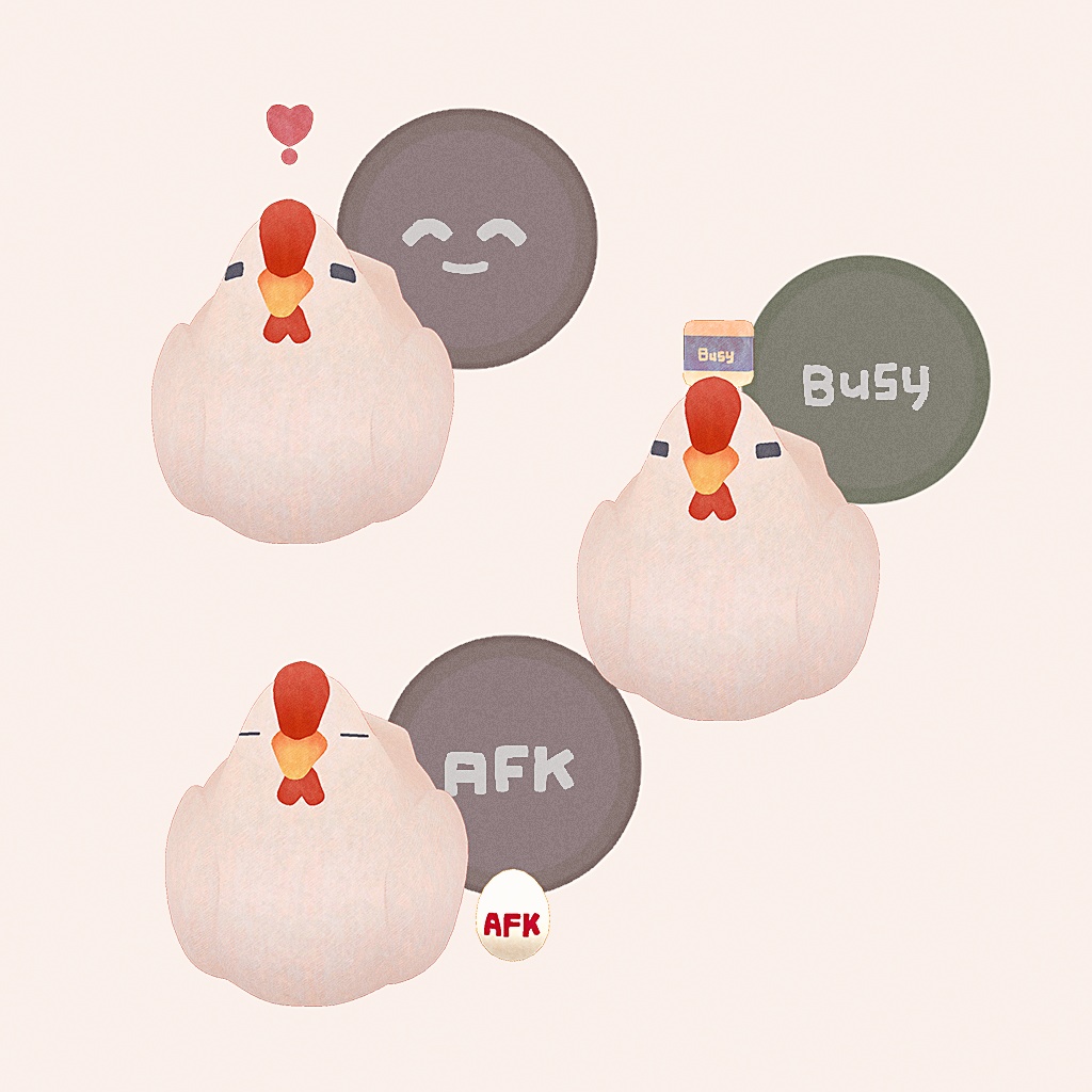 ニワトリ ココ (Chicken Coco) オリジナル3Dモデル