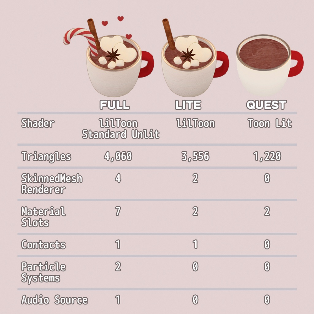 飲むギミック付き ホットチョコレート Drinkable Hot Chocolate