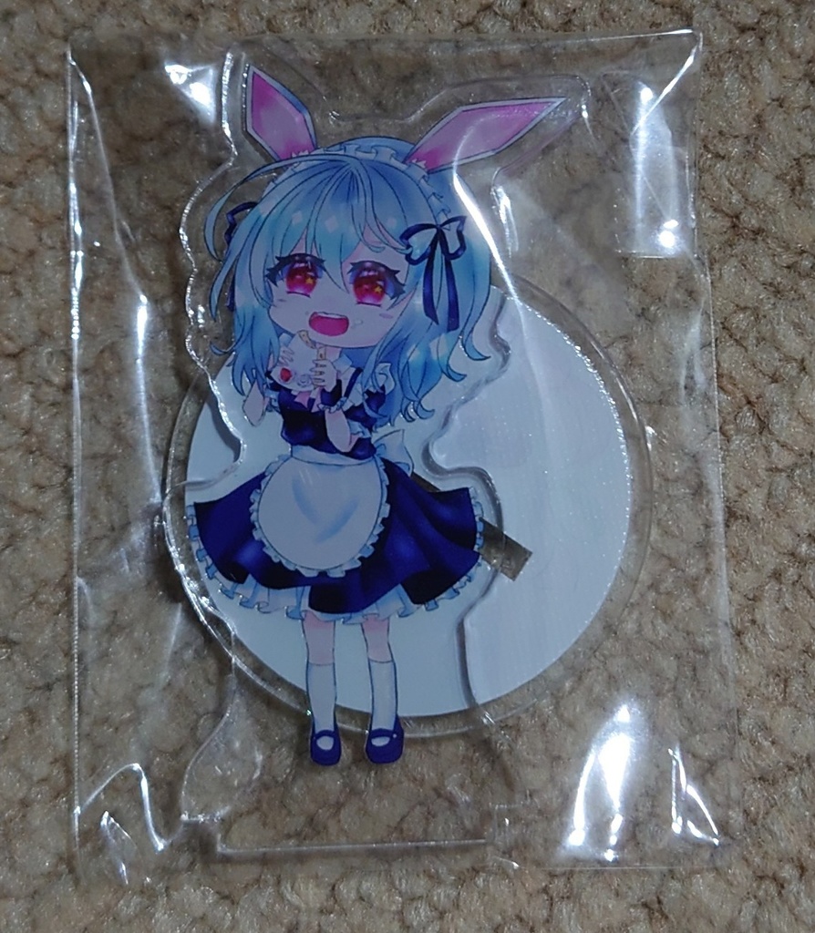 うさぎメイドのアクリルスタンド
