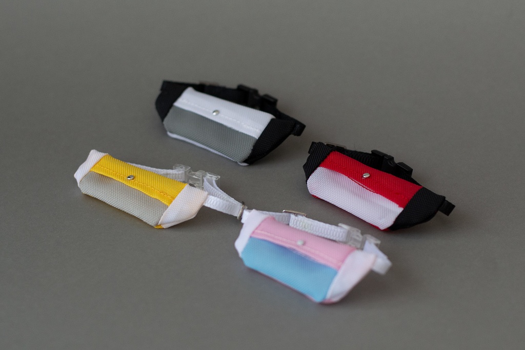 ウエストポーチ【マルチカラー】
