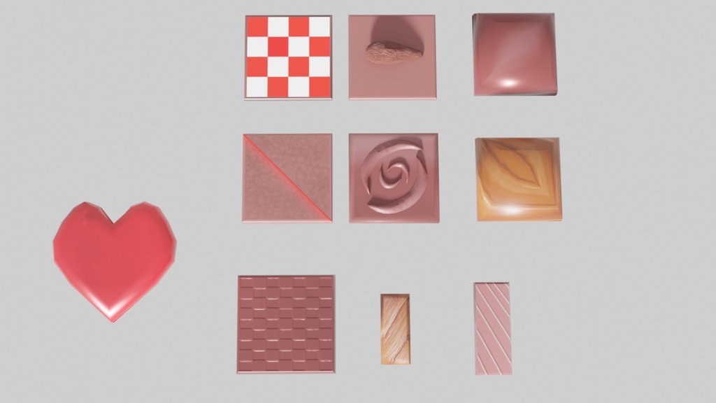 チョコレート詰め合わせ(10点)