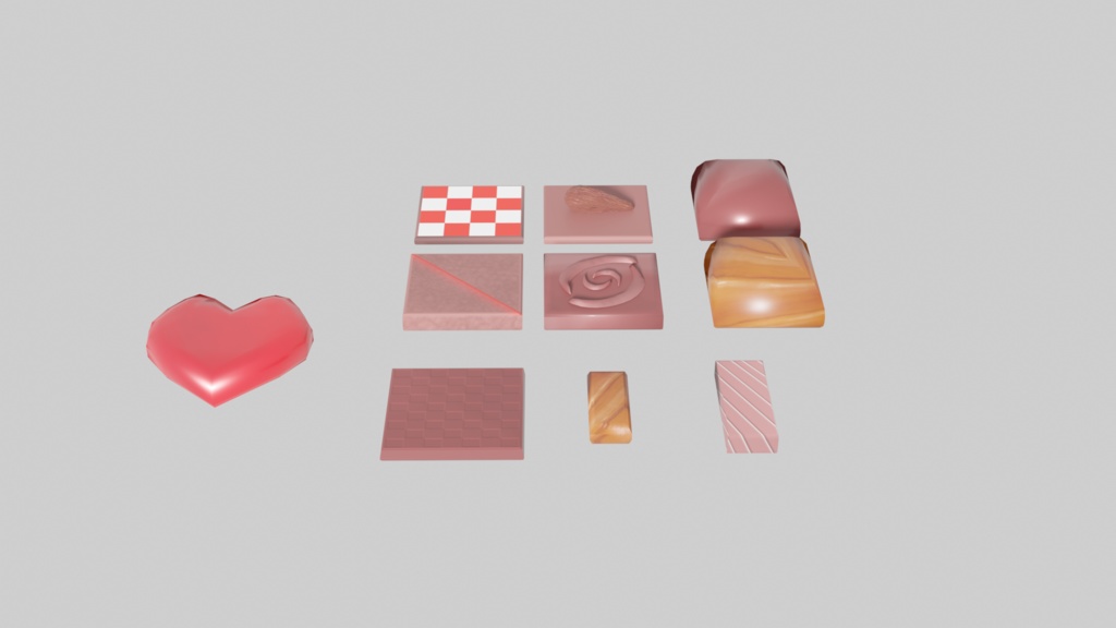 チョコレート詰め合わせ(10点)