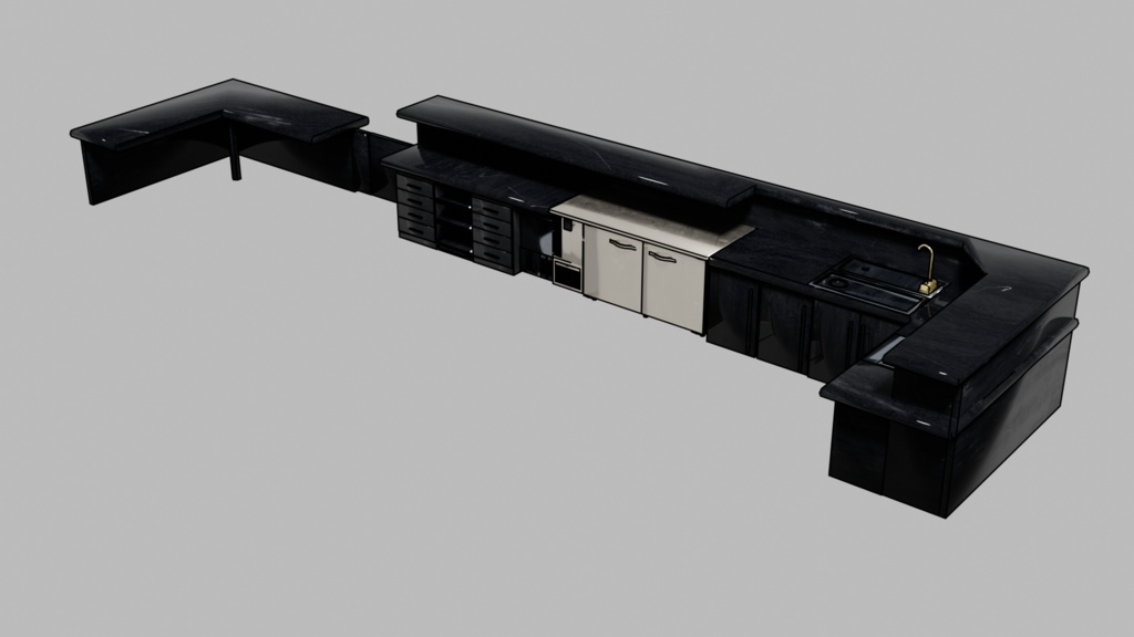 バーカウンターA 椅子3種セット