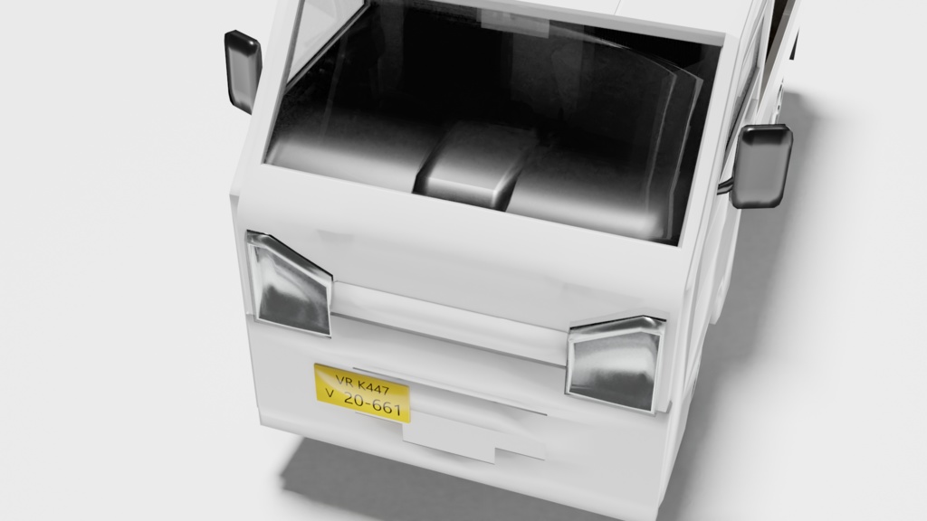 軽トラックラーメン屋台