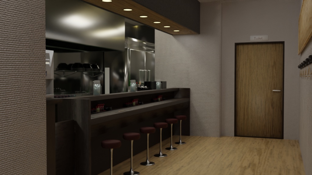 ラーメン屋店舗