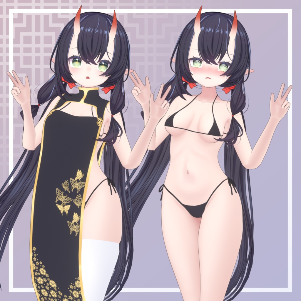 小夜 Koyoi / オリジナル3Dモデル _v102