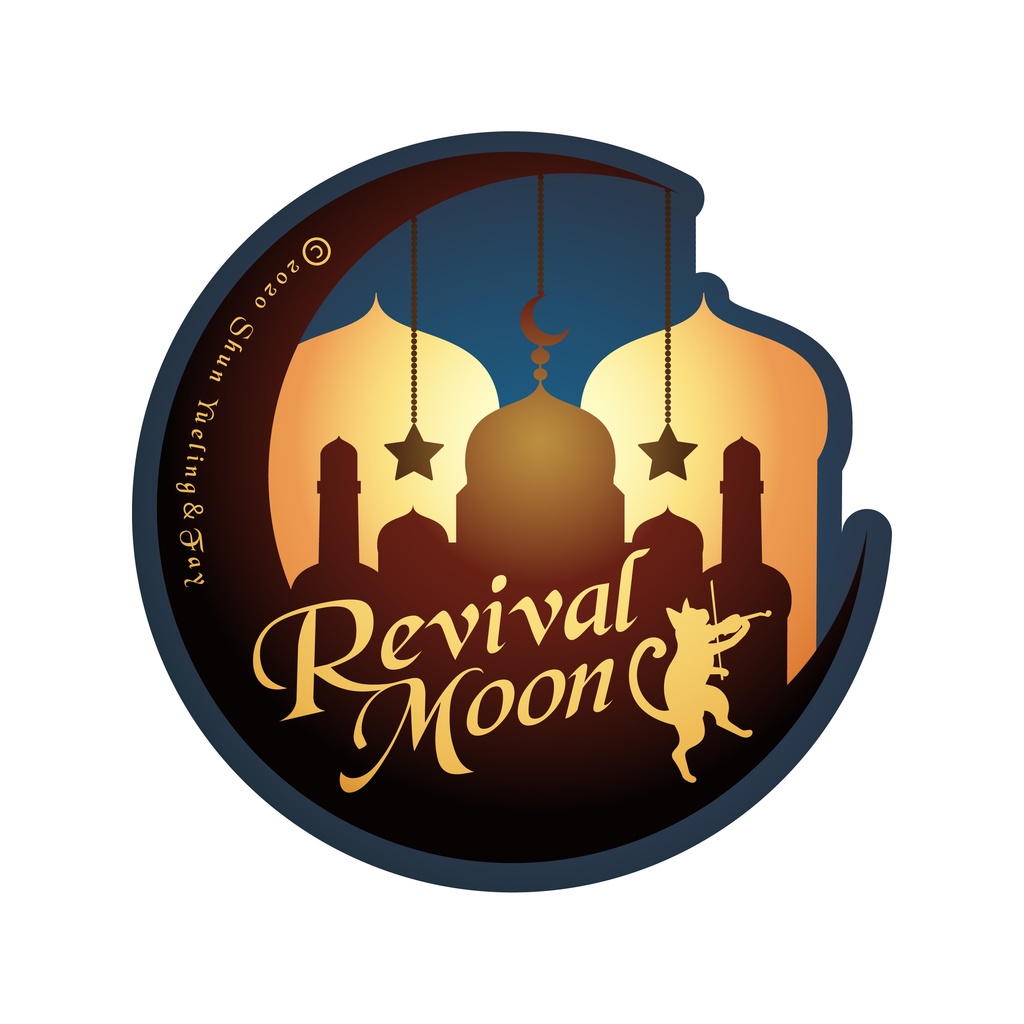 Revival Moonステッカー