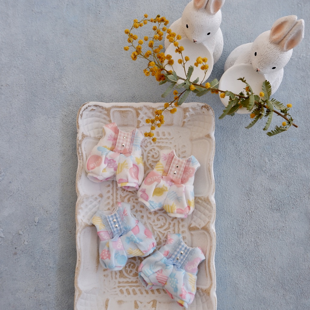 あめちゃん柄ロンパース