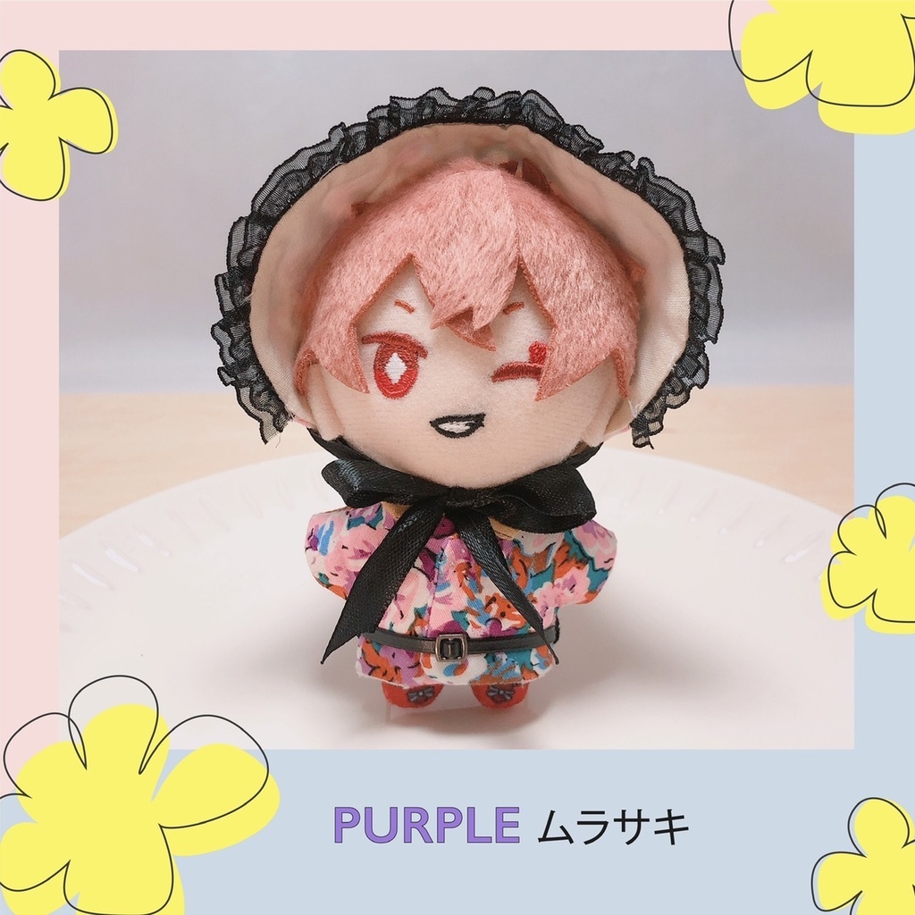 花柄ドレス・ボンネット