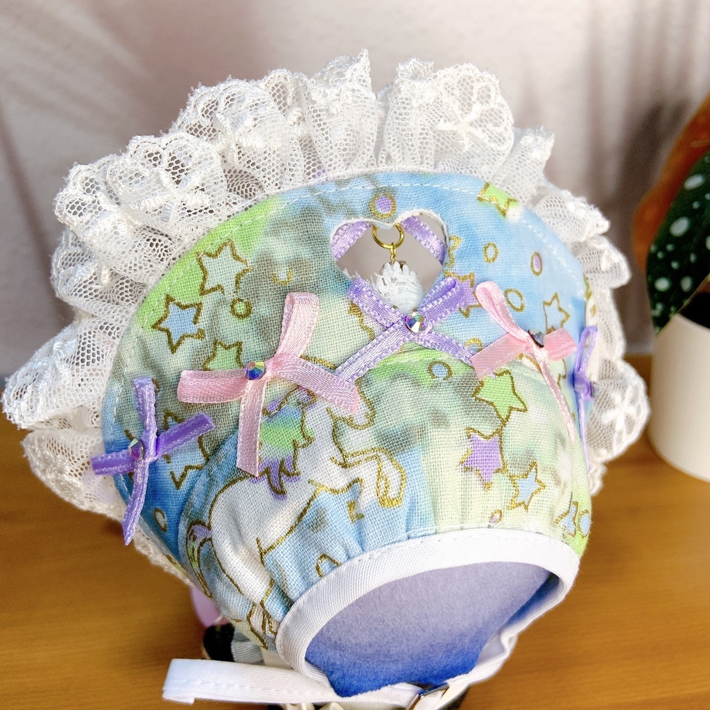Unicorn Bonnet (Blue)