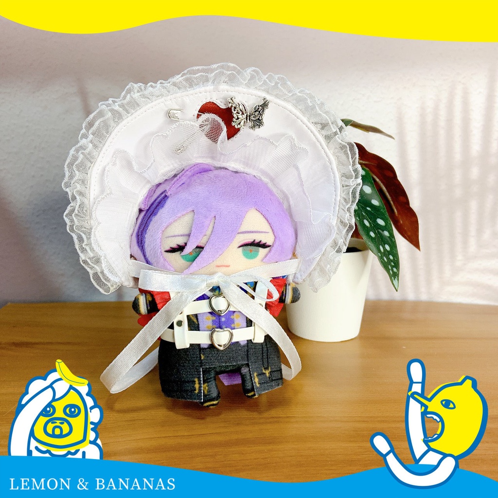 Leather Bonnet (White)