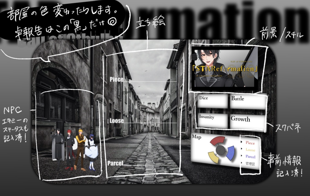 【CoCシナリオ】STAReformation 368【SPLL:E195434】