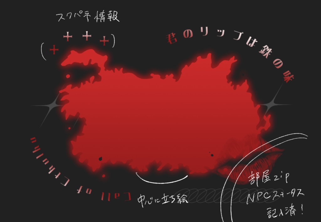 【CoCシナリオ】君のリップは鉄の味【SPLL:E189428】