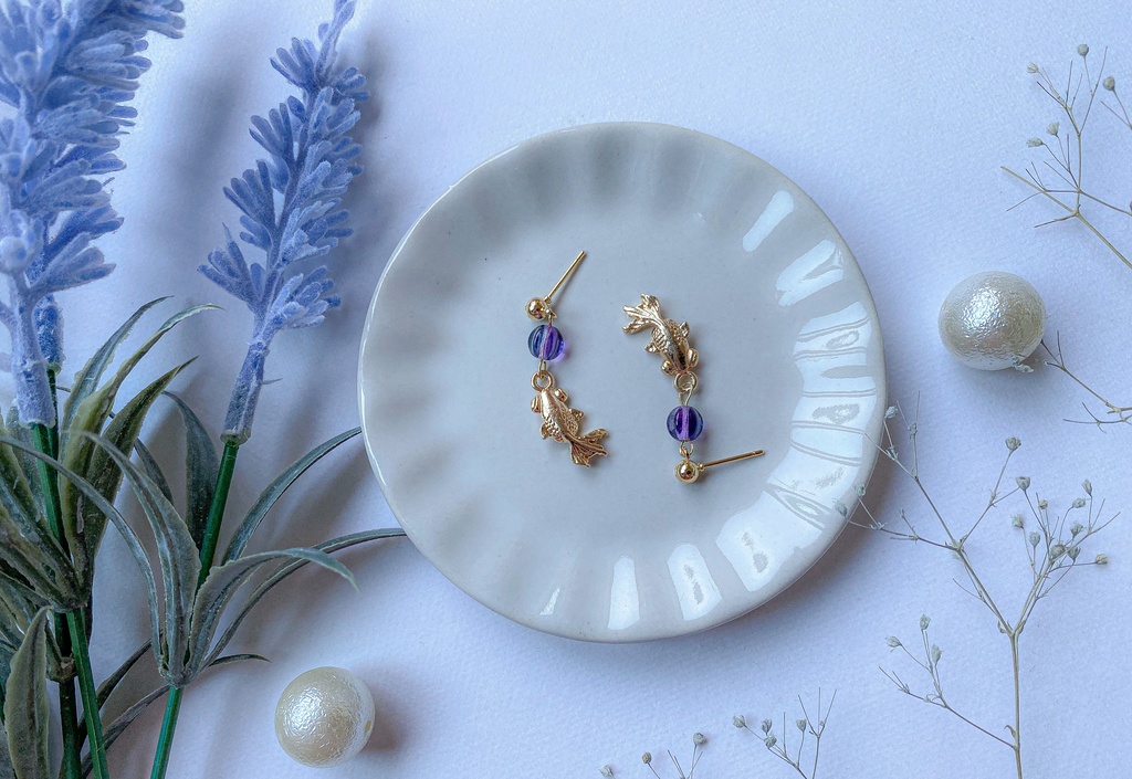 【111工房】 紫金魚