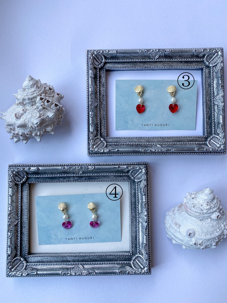 【111工房】貝とハートと