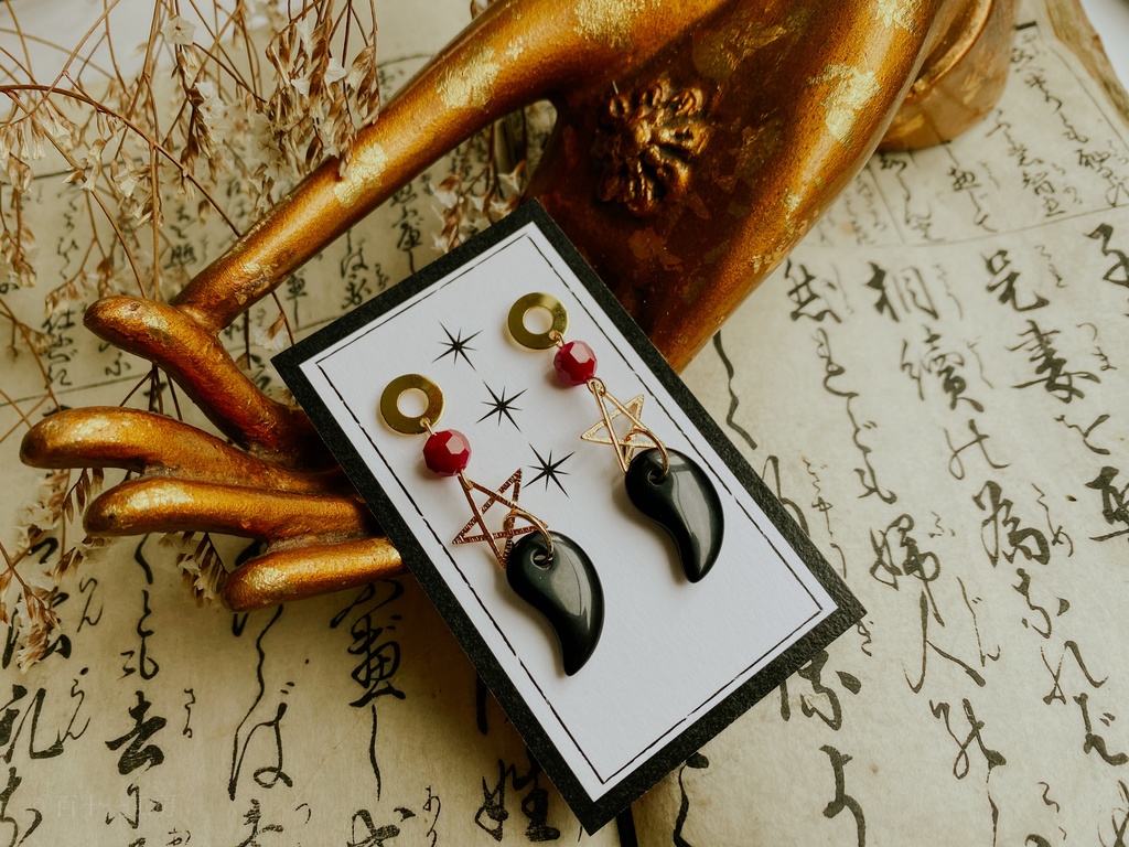 【Fate】 蘆屋道満 イメージピアス二種