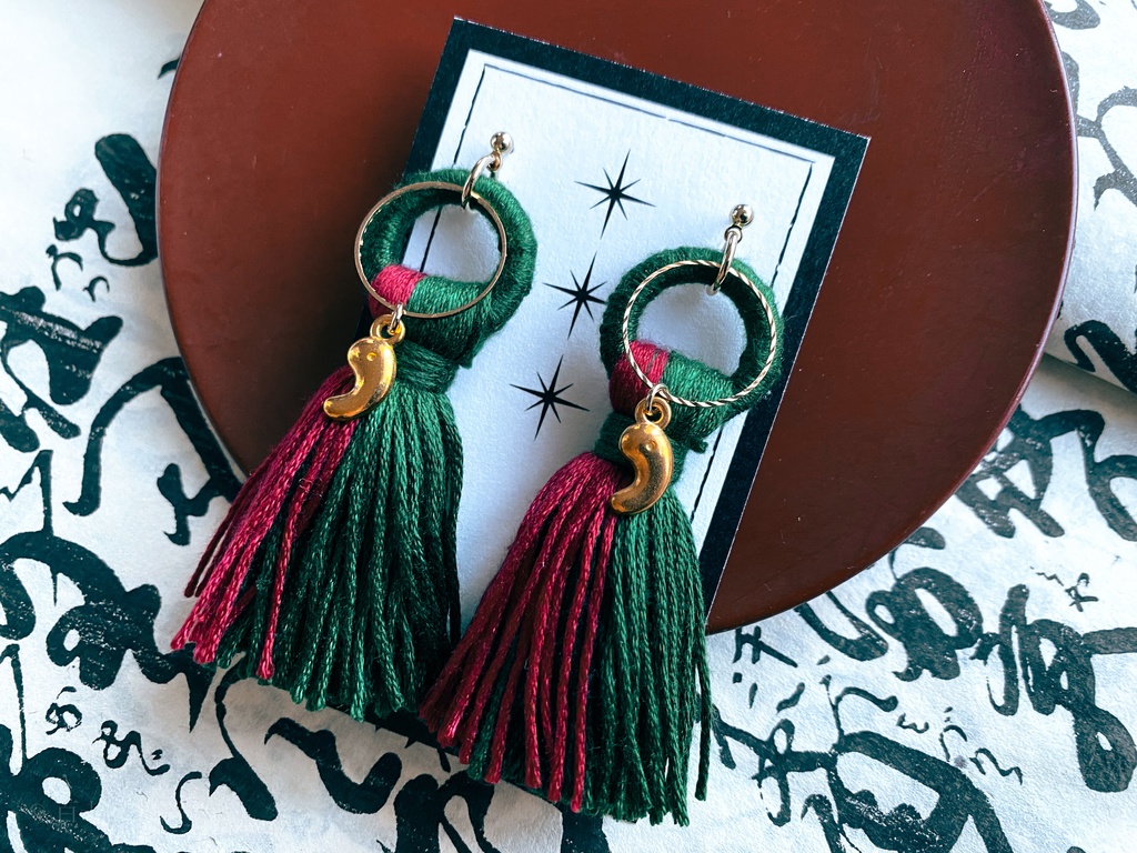 血塗 イメージピアス