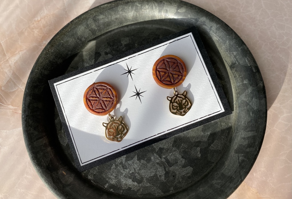 伏黒恵 虎杖悠仁 イメージピアス