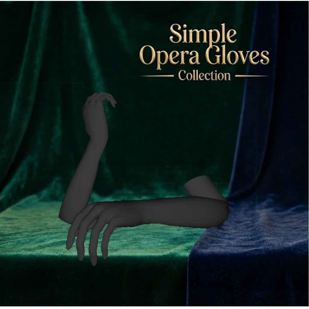 Simple Opera Gloves Collection【VRC用衣装】