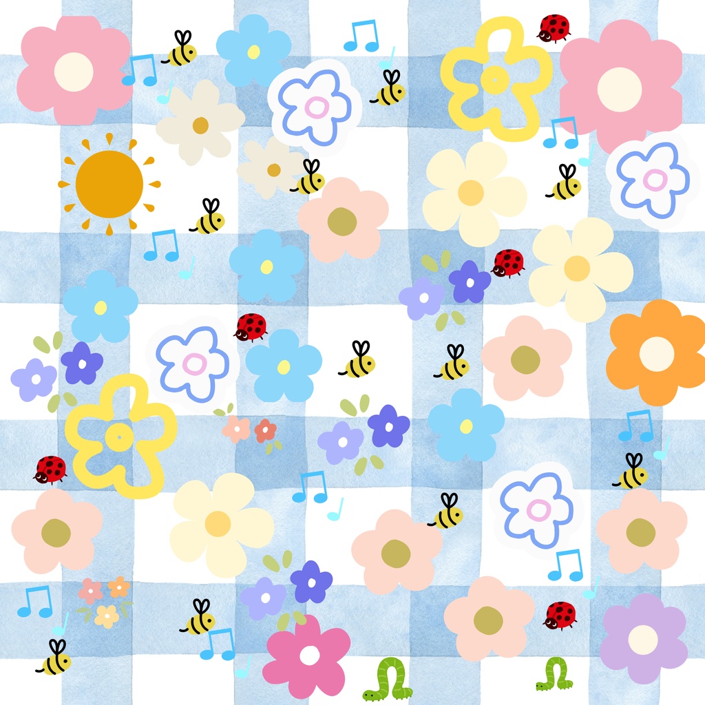 デジタルペーパー　花