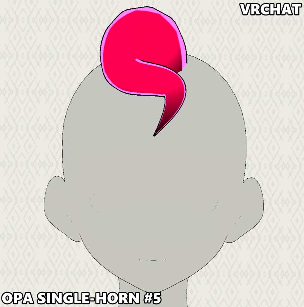 VRCHAT - OPA SINGLE-HORN #5