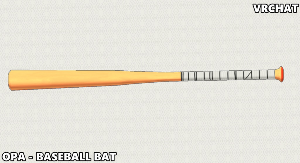 VRCHAT - OPA BASEBALL BAT