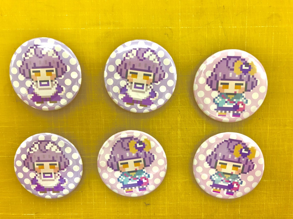 ドット絵音子ちゃん缶バッジ