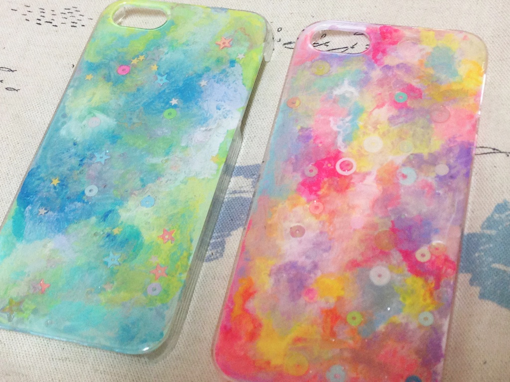 iPhone５　５S　キラキラケース