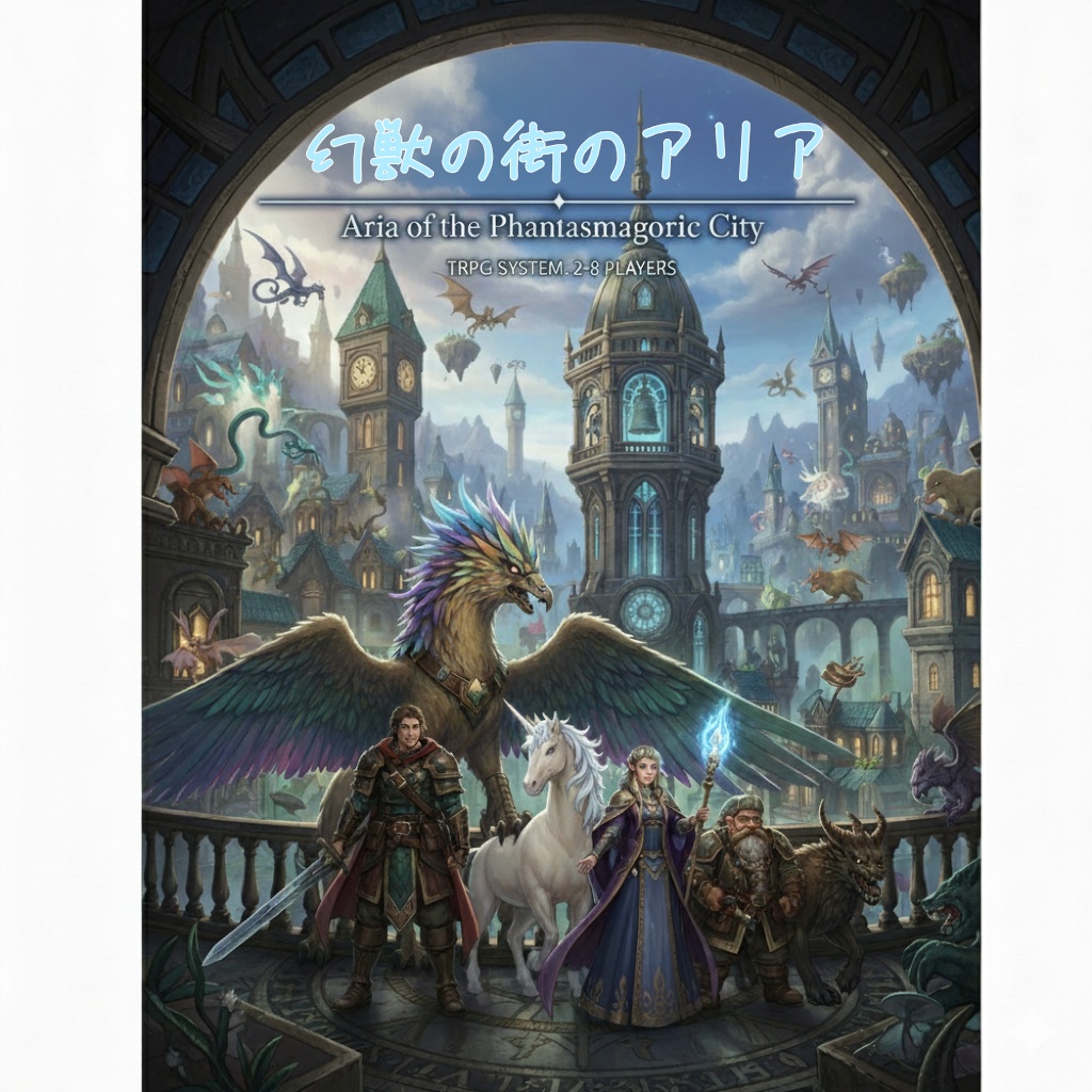 TRPG 幻獣の街のアリア 2〜8人