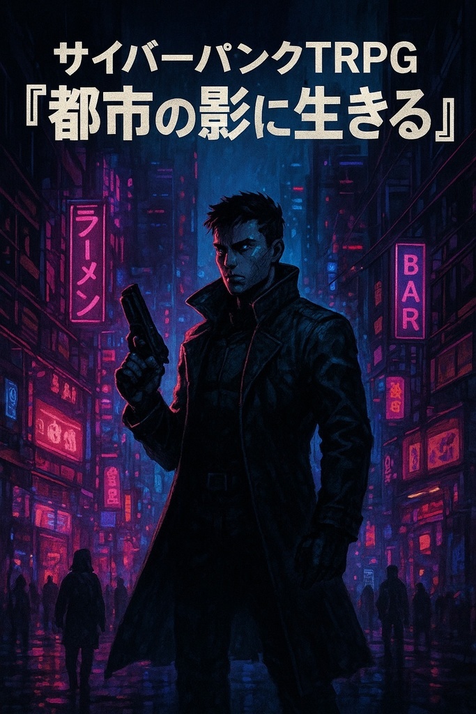 1人〜3人 サイバーパンクTRPG『都市の影に生きる』
