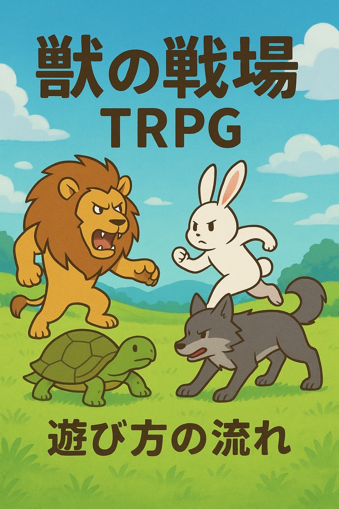 バトル型TRPG 獣の戦場 プレイ人数2〜10人 初心者にもオススメ